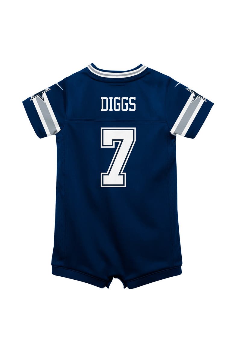 Infant Nike Trevon Diggs Navy Dallas Cowboys Game Romper Jersey, Alternate, color, Navy