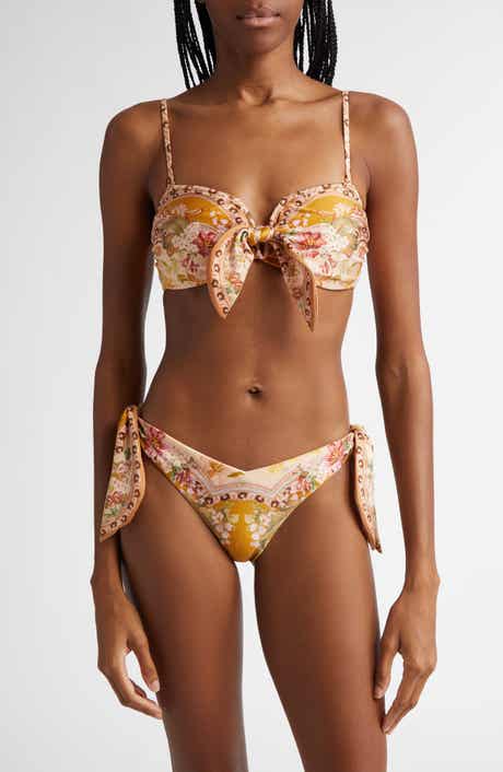 Zimmermann Wylie Scarf Tie Two-Piece Swimsuit