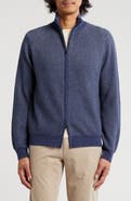 Amicale Rib Cashmere Zip Jacket