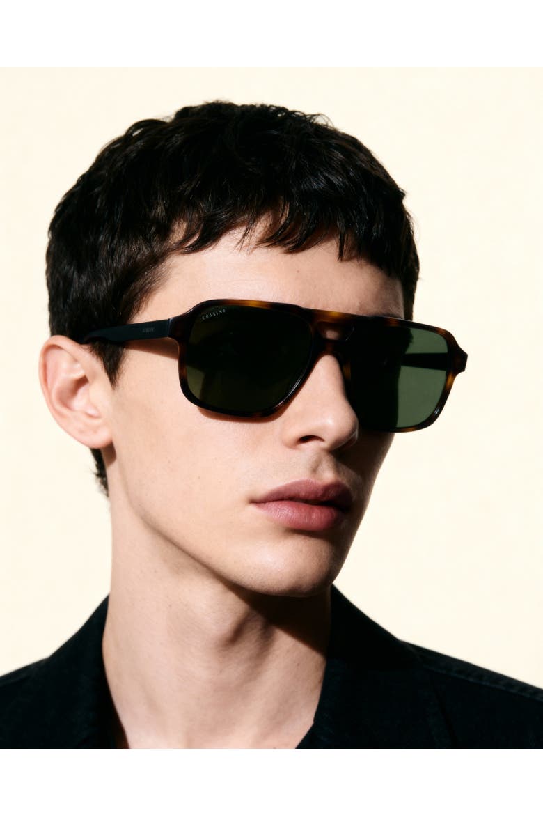 Versailles Aviator Sunglasses, Alternate, color, Tortoiseshell