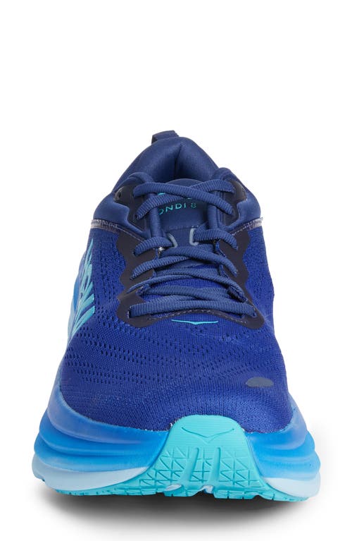 Hoka Bondi 8 Running Shoe In Black