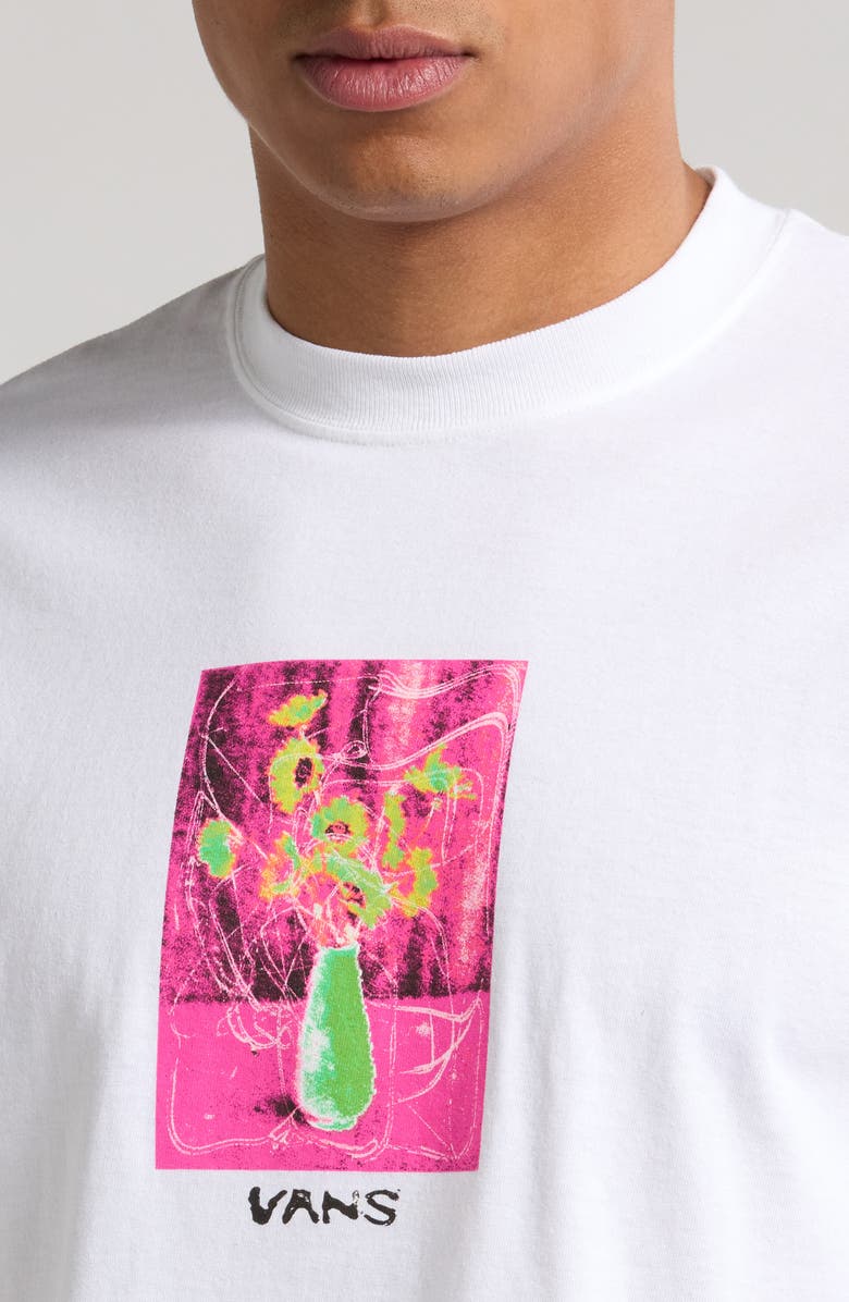Vans Decor Graphic T-Shirt, Alternate, color, White