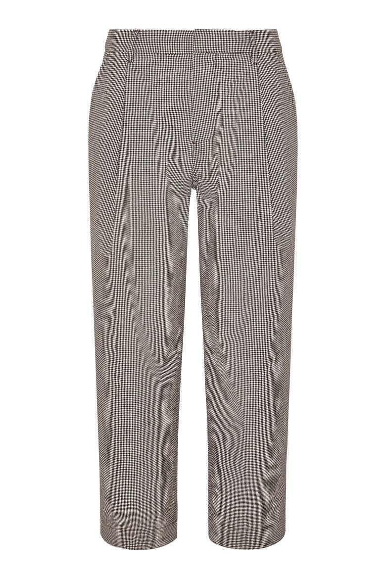 Straight Leg Pant, Alternate, color, Brown/White