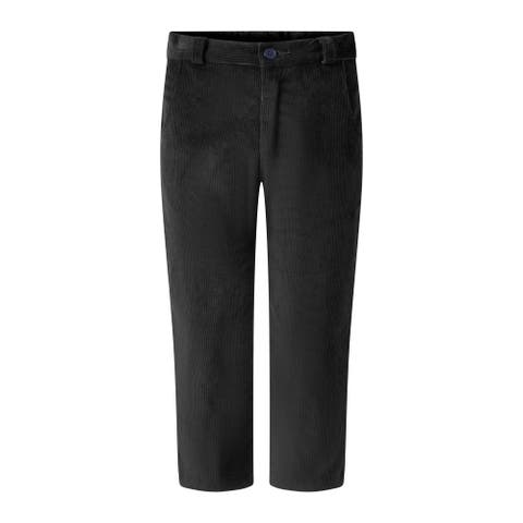 Black Cord Trousers