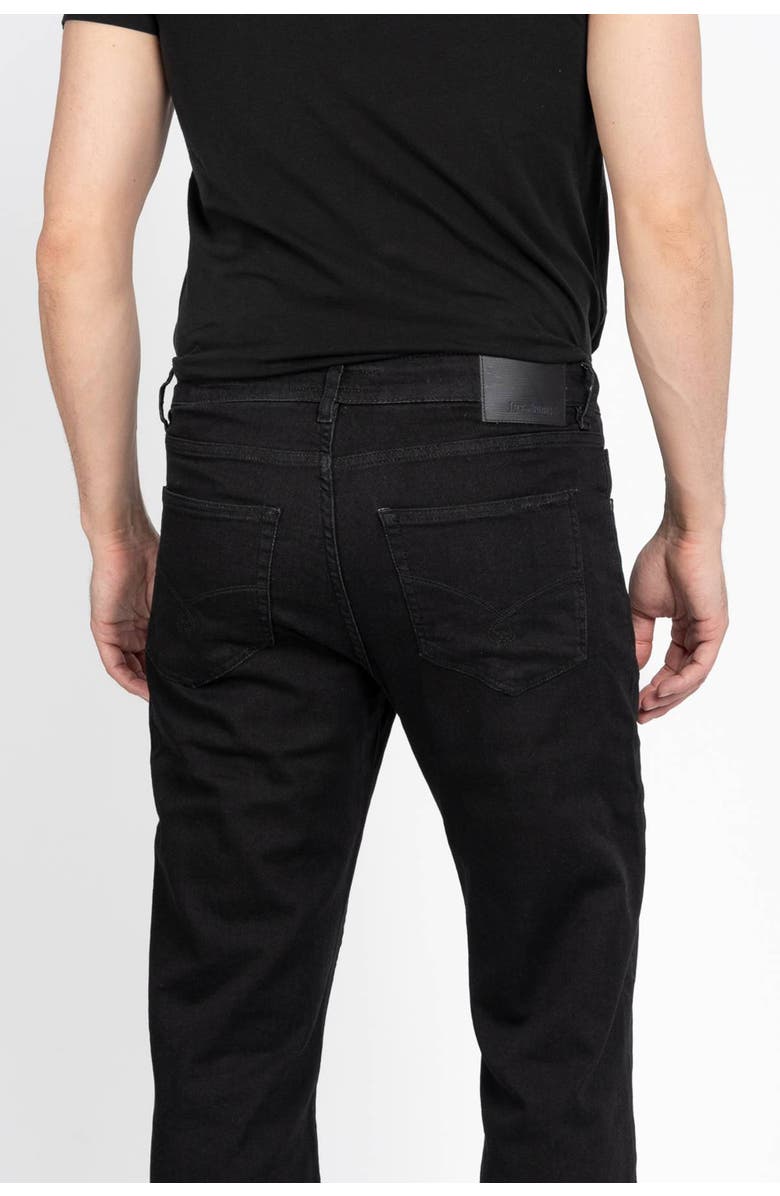 Jack Of Spades High Roller Fit Five Pocket Jeans, Alternate, color, Jet Black