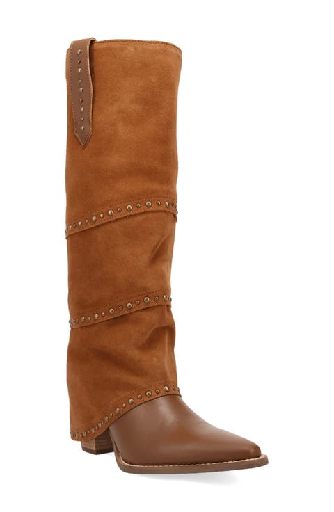 Texani Studded Knee High Boot