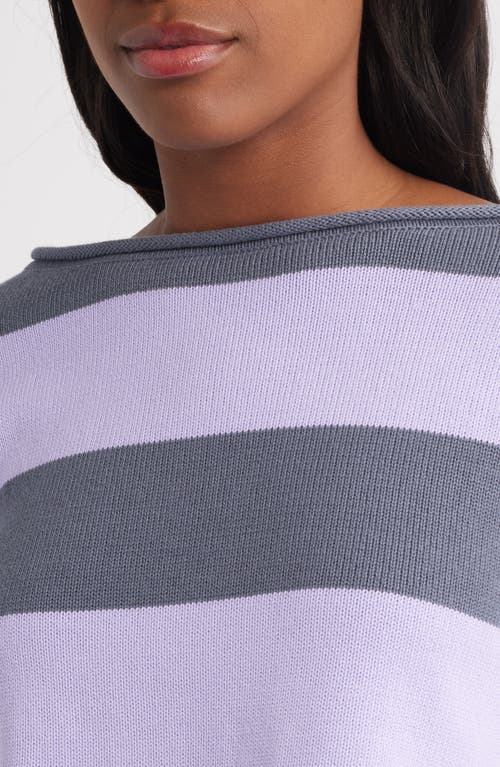 Florence By Mills Cotton Blend Crop Rugby Sweater