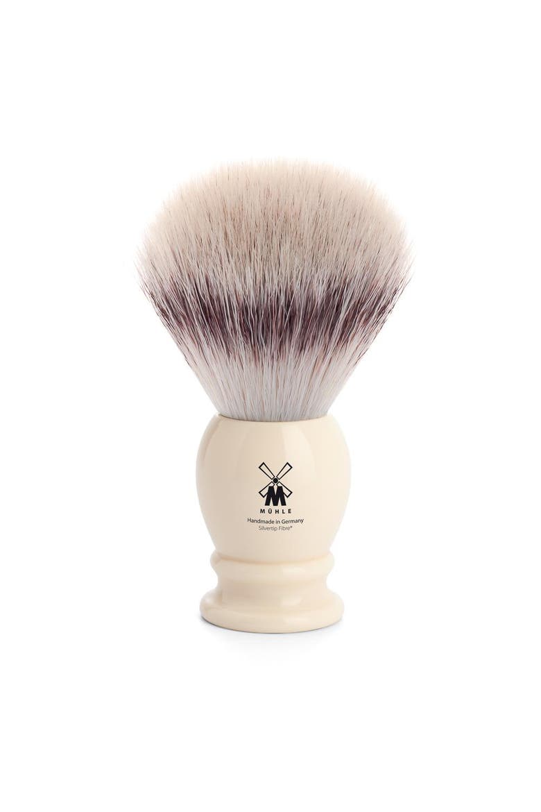 Classic X-Large Faux Ivory Silvertip Fibre Shaving Brush, Main, color, Ivory