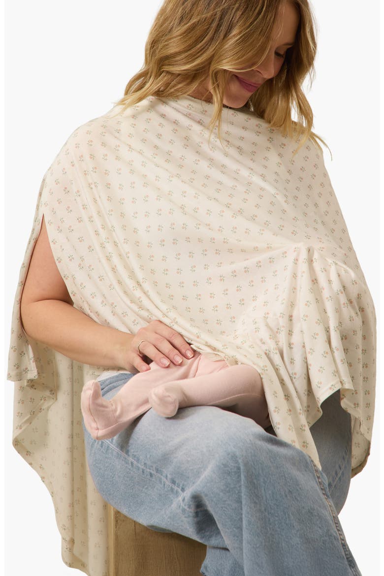 Nursing Cover, Main, color, BLUSH FLORET