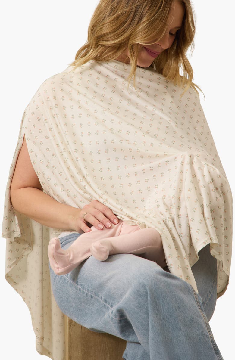 Solly Baby Nursing Cover, Main, color, Blush Floret