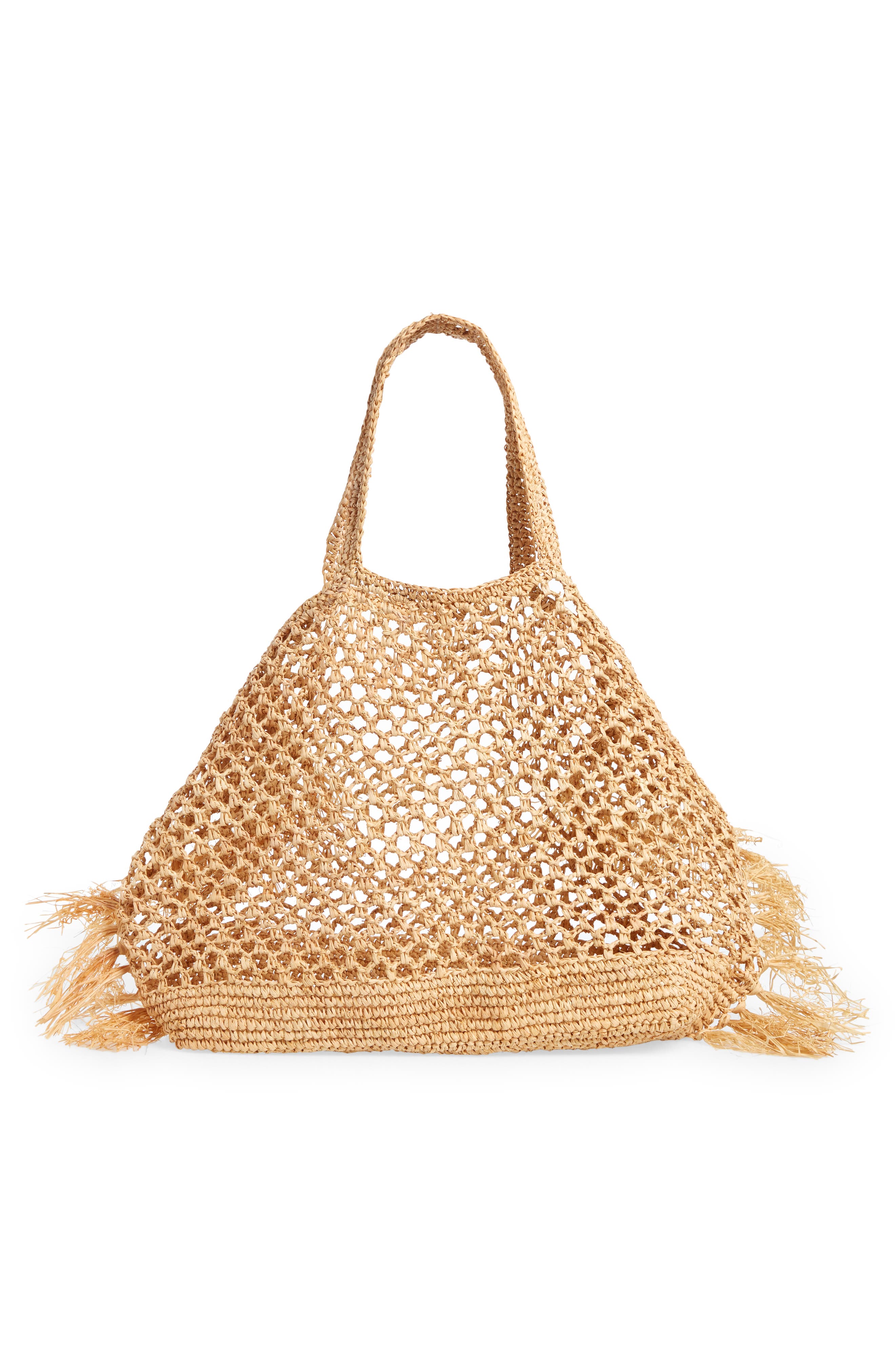 Jayden Raffia Tote, Alternate, color, NATURAL