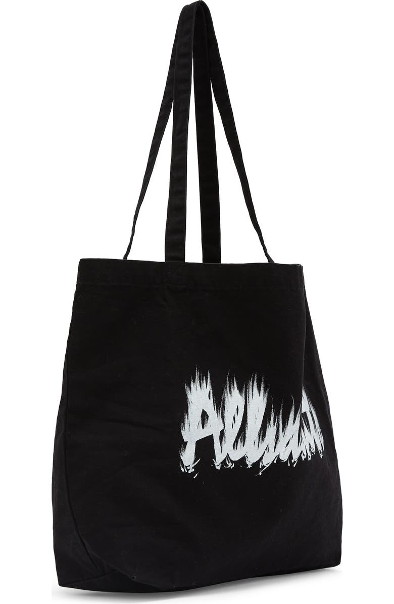 AllSaints Smudger Cotton Tote, Alternate, color,