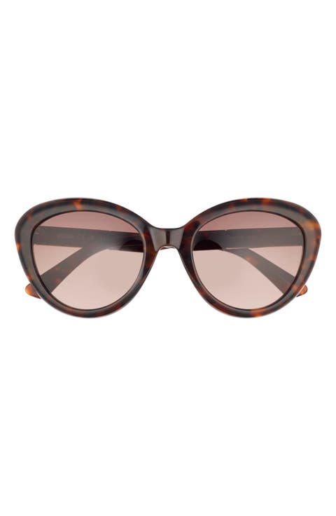 54mm Gradient Cat Eye Sunglasses