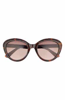 54mm Gradient Cat Eye Sunglasses
