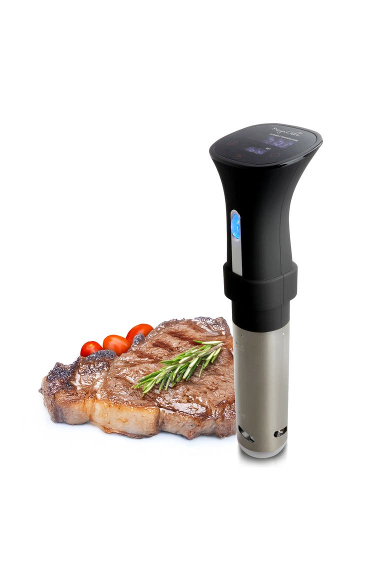 Immersion Circulation Precision Sous-Vide Cooker With Digital Touchscreen Display, Main, color, Grey