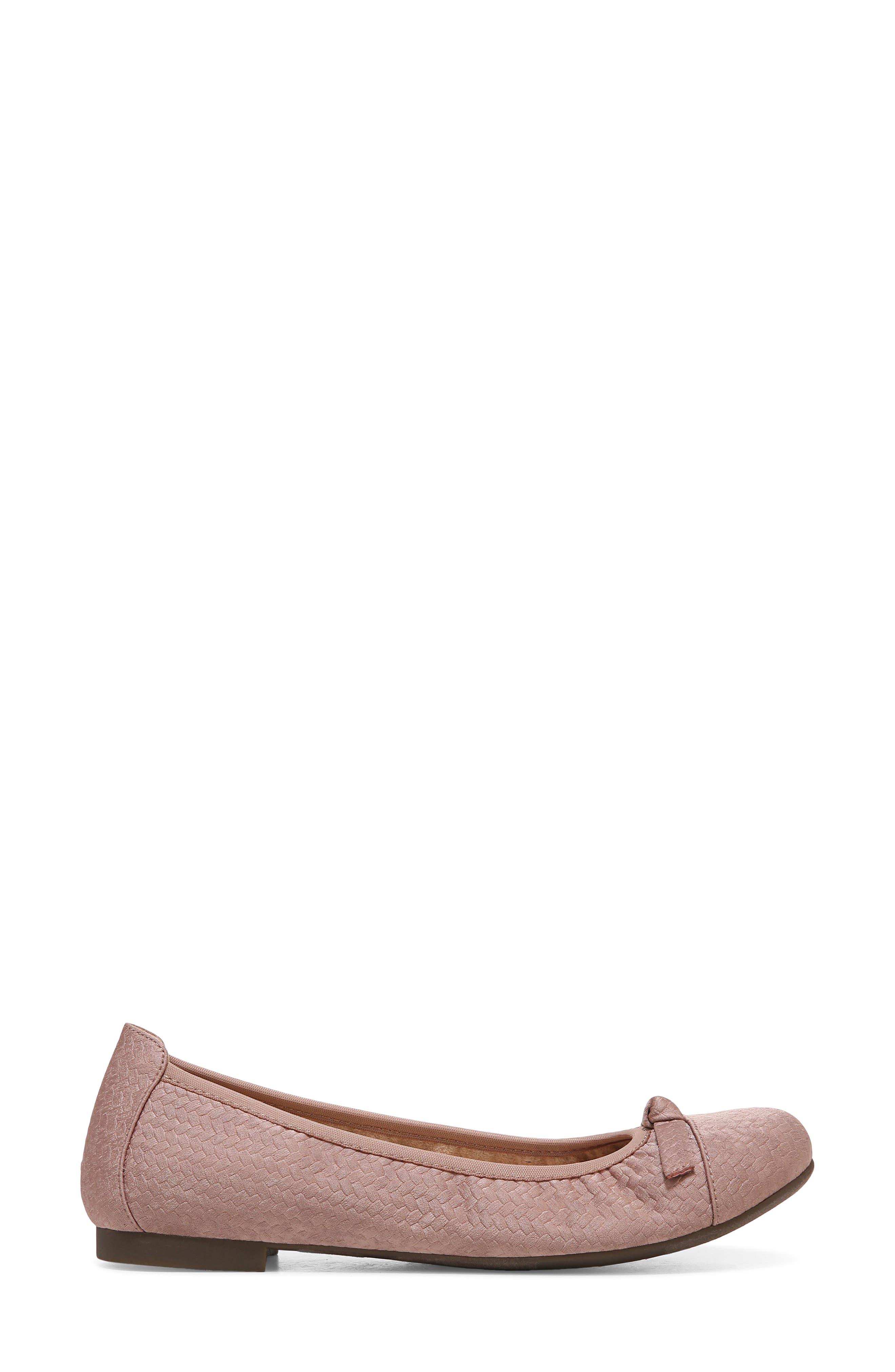 Amorie Cap Toe Ballet Flat, Alternate, color, TOASTED NUT
