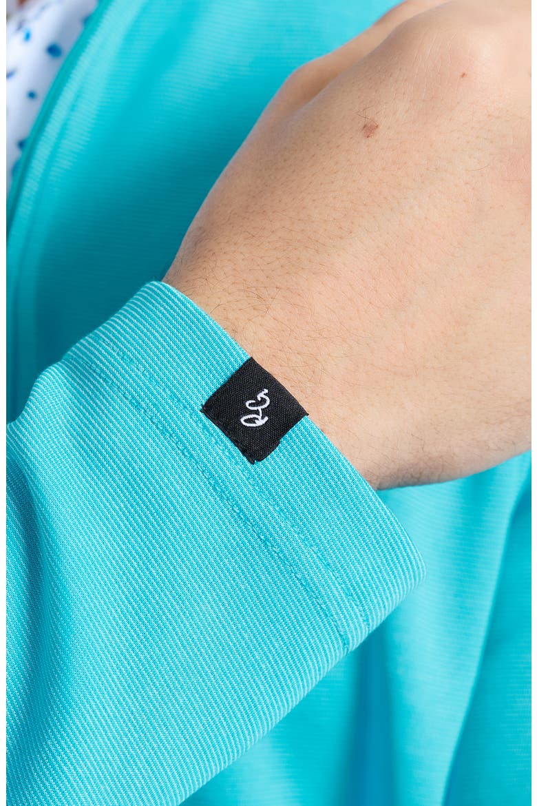 Troland Quarter Zip Pullover, Alternate, color, PEACOCK BLUE
