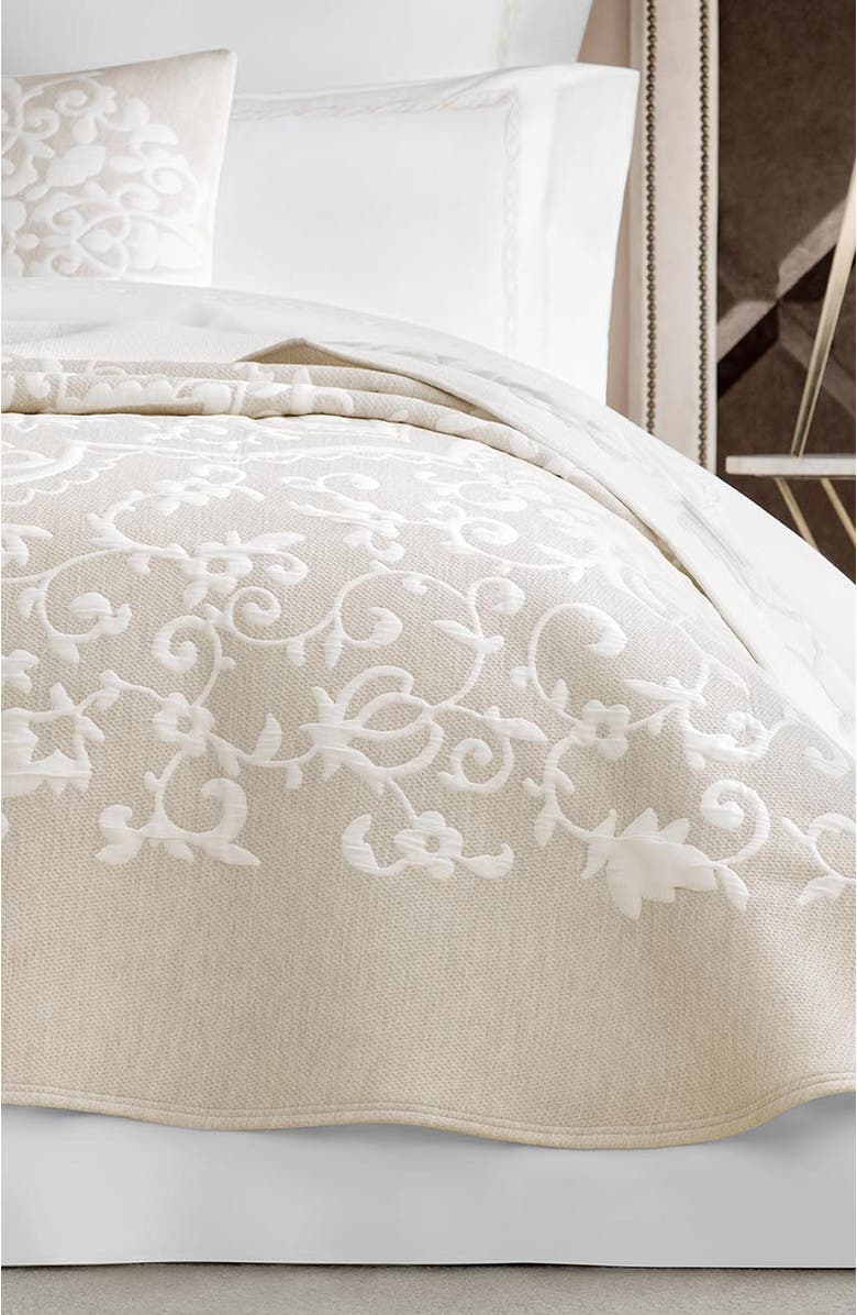 Togas Monte Bedcover, Alternate, color, Beige