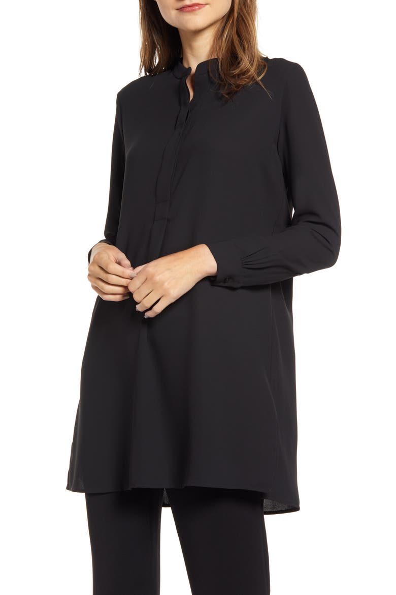 Popover Tunic Top, Main, color, ANNE BLACK