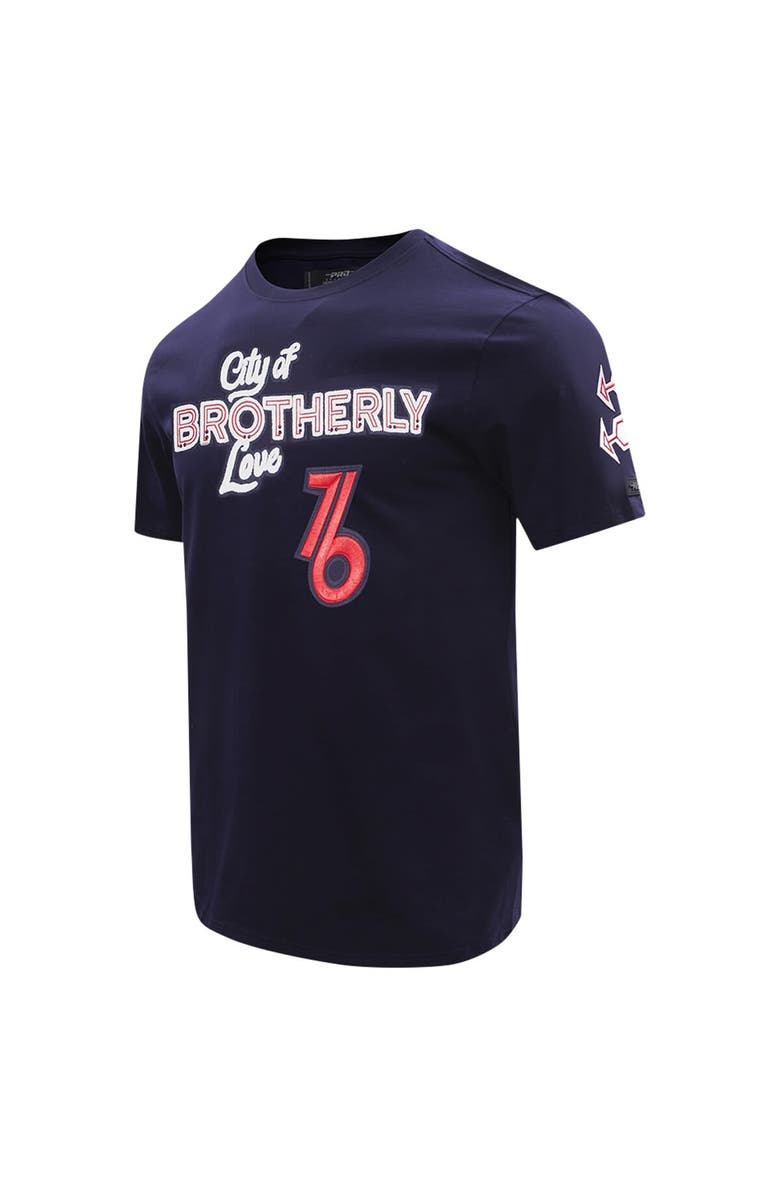 PRO STANDARD Men's Pro Standard Navy Philadelphia 76ers 2023 City Edition T-Shirt, Alternate, color, Navy