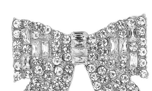 Sphera Milano Pavé Bow Stud Earrings