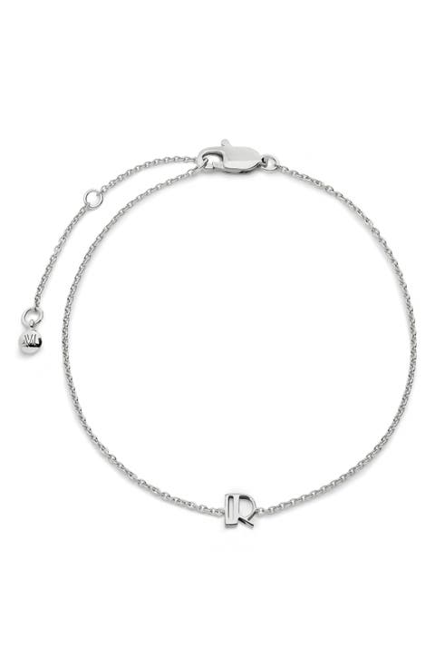 Initial Pendant Bracelet