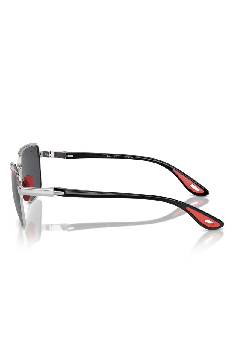 Ray-Ban x Ferrari Scuderia 58mm Square Sunglasses, Alternate, color,