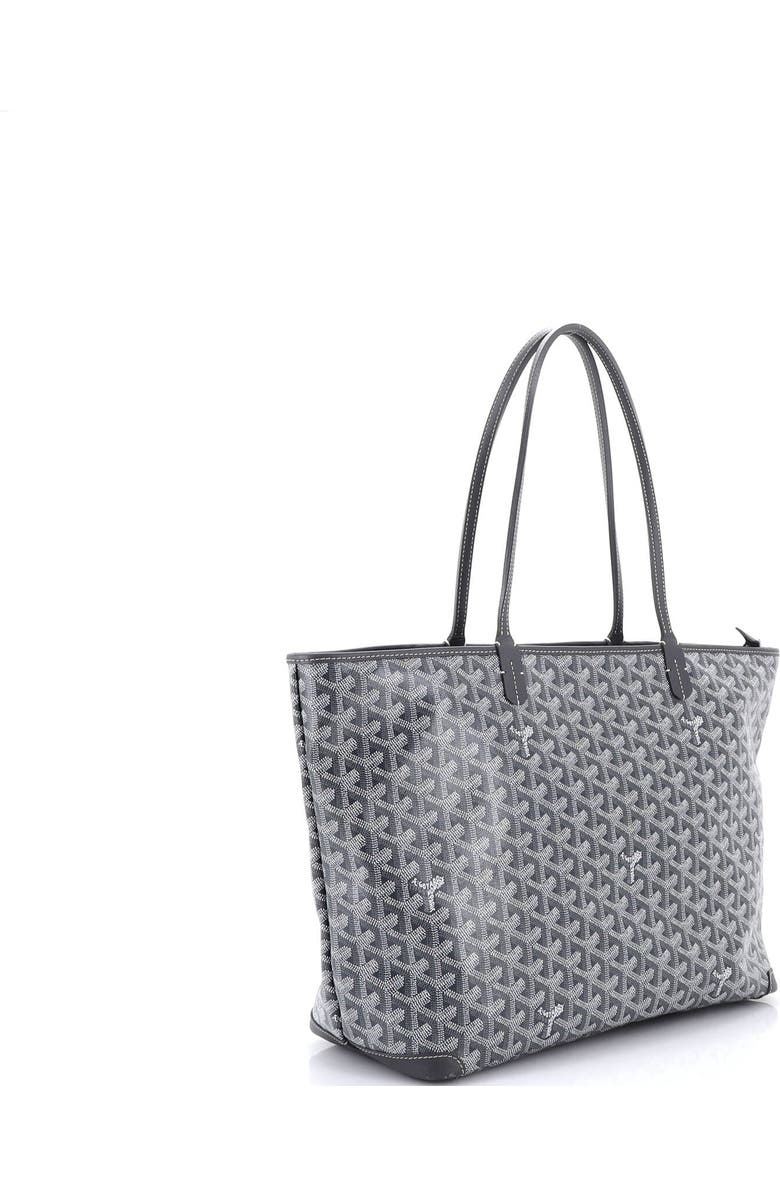 Pre-Owned Goyard Artois Tote Coated Canvas MM, Alternate, color, Gray