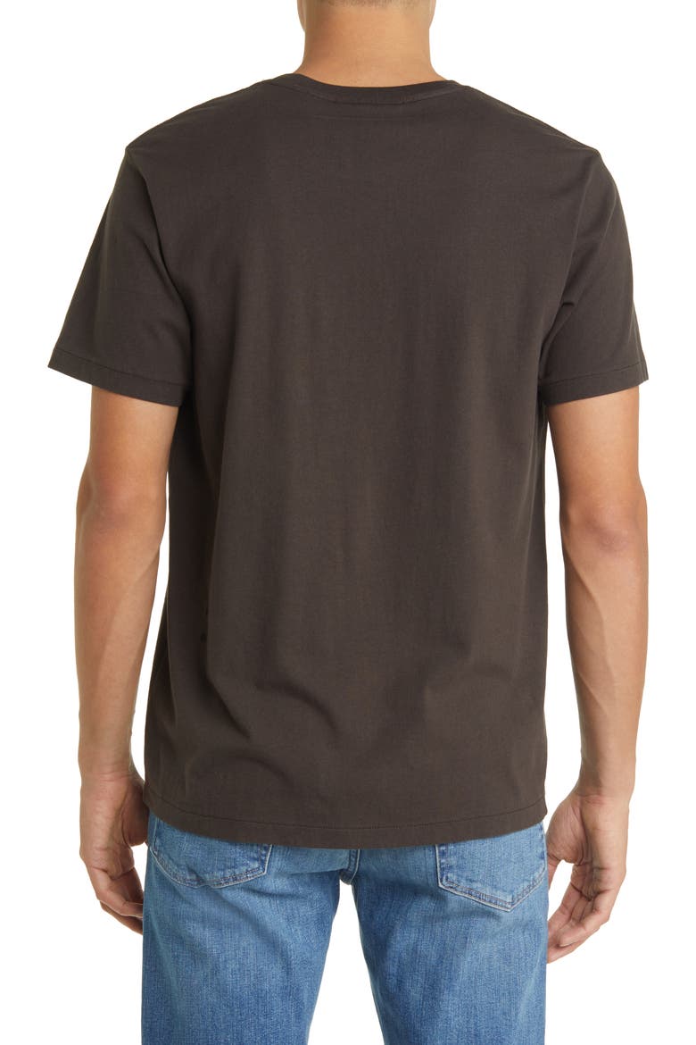 Logo Cotton T-Shirt, Alternate, color, MARRON