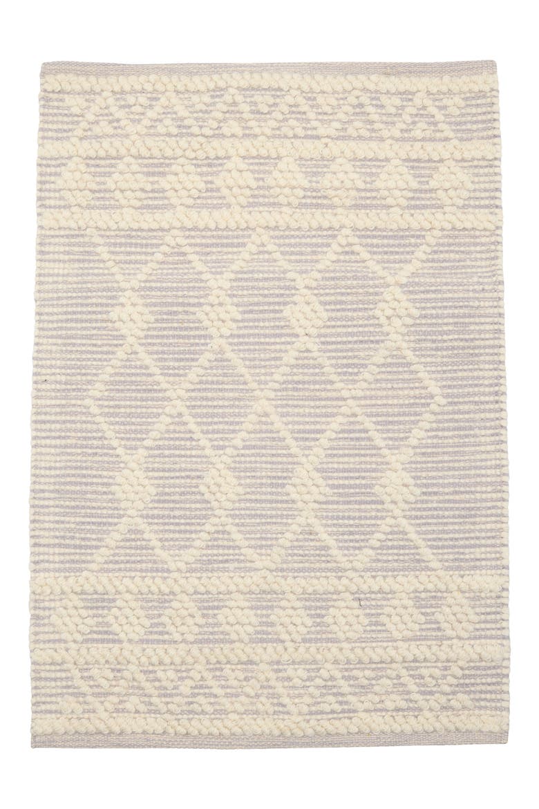 Delta Heirloom Wool & Cotton Blend Rug, Main, color, BEIGE