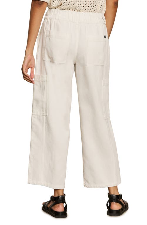 Sanctuary Area Drawstring Pants In White