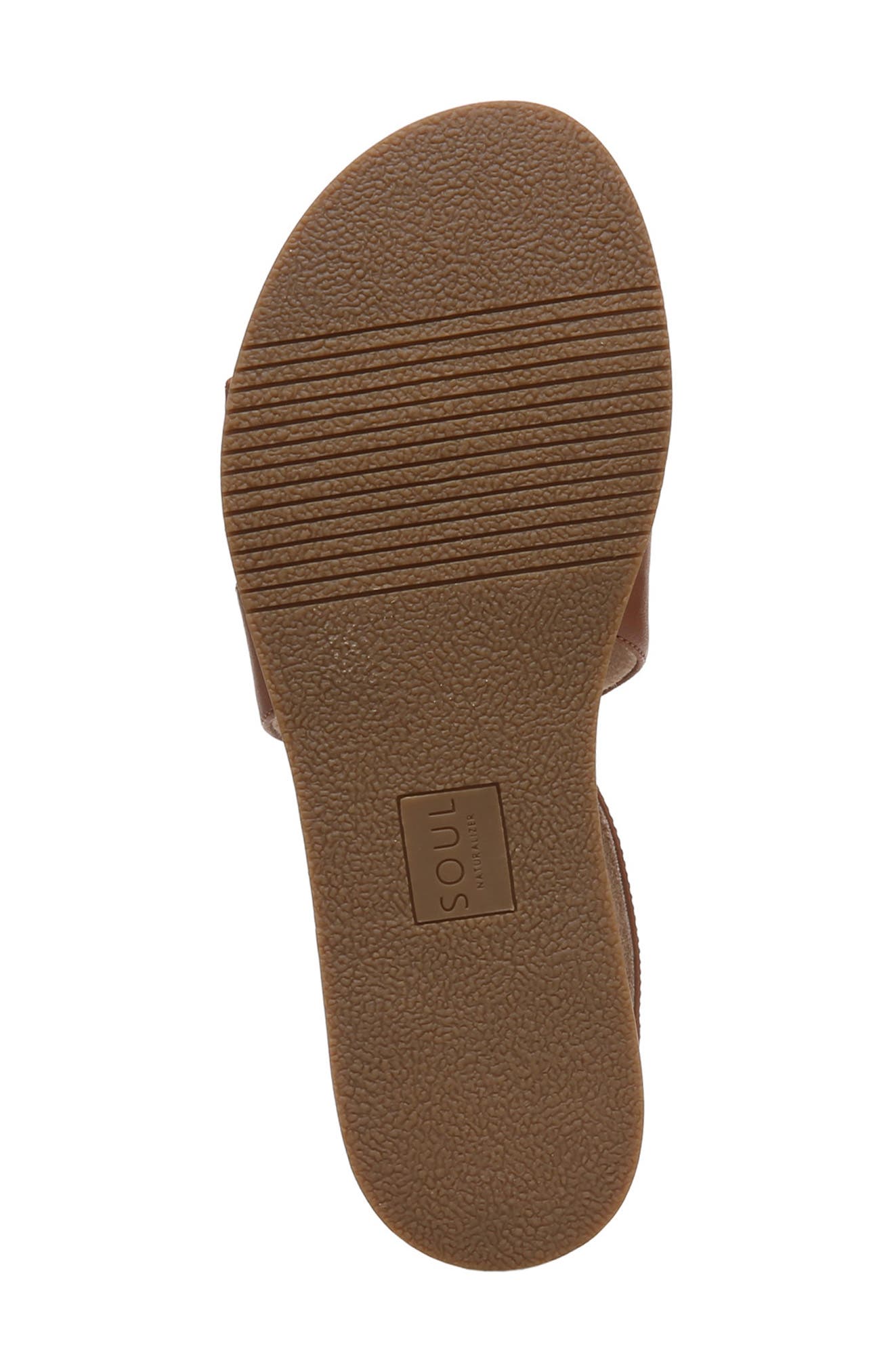 Cindi Strappy Sandal, Alternate, color, TOFFEE BROWN SMOOTH SYNTHETIC