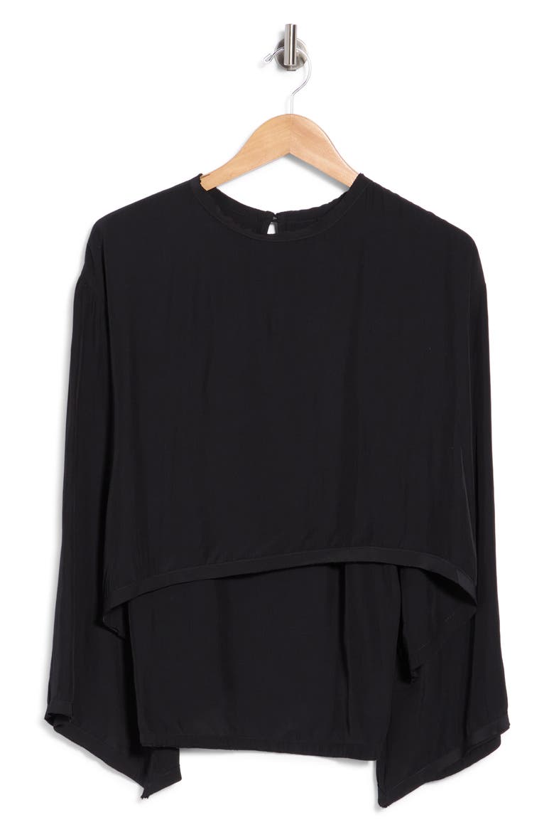 Della High-Low Top, Main, color, BLACK