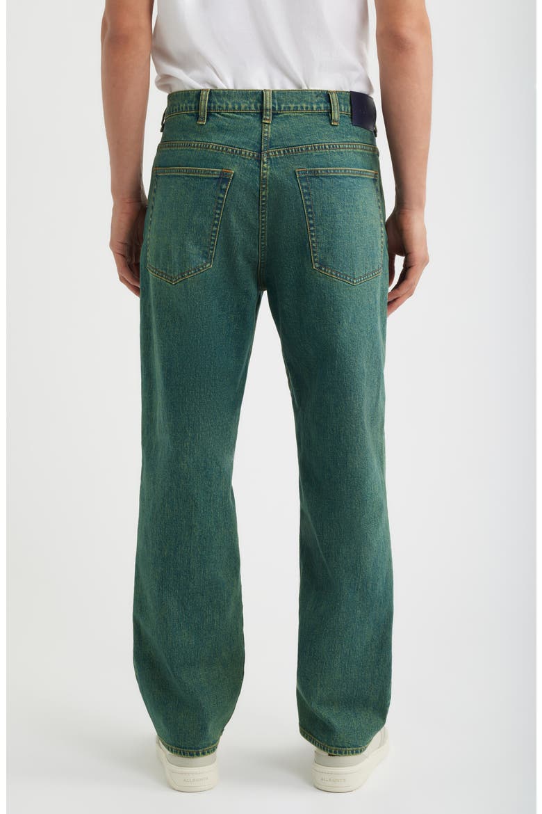 Relaxed Fit Jeans, Alternate, color, TEAL