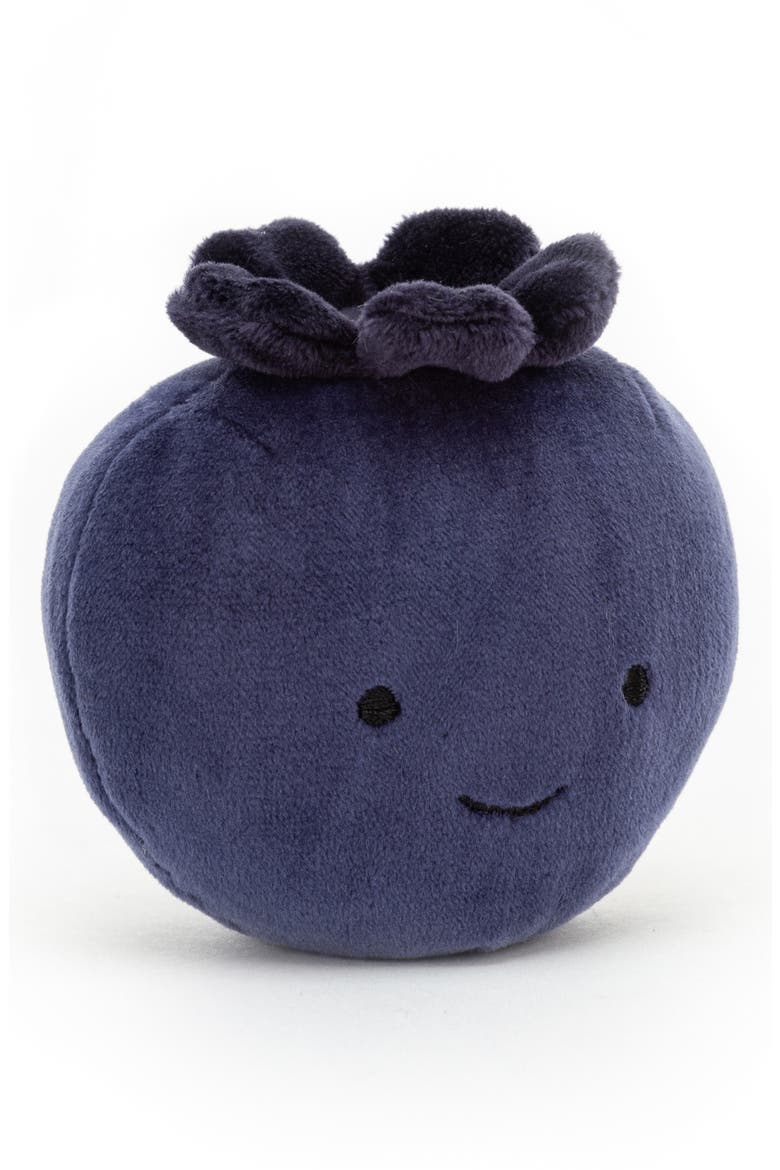 Fabulous Fruit Blueberry Plush Toy, Main, color, BLUE
