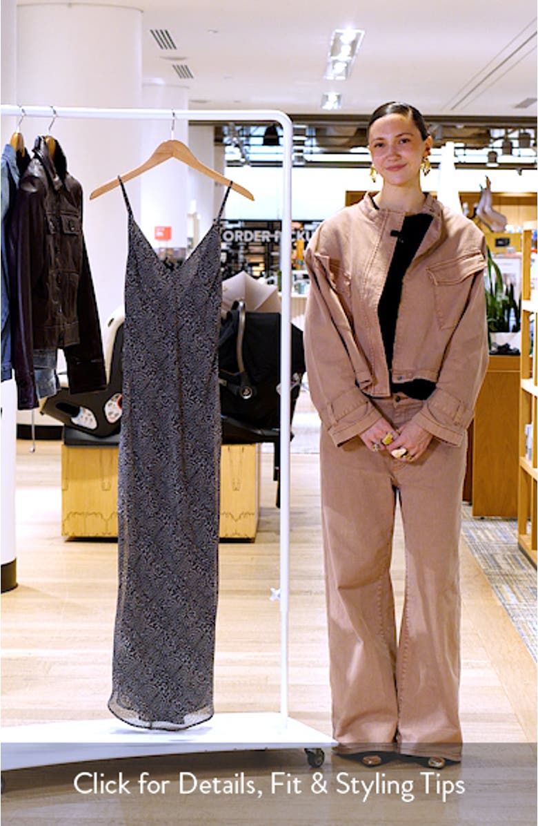 The Jordan Leopard Print Slipdress, sales video thumbnail