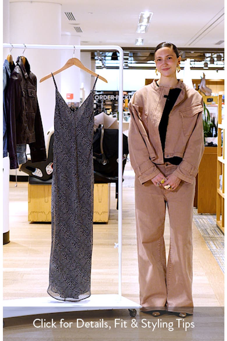The Jordan Leopard Print Slipdress video