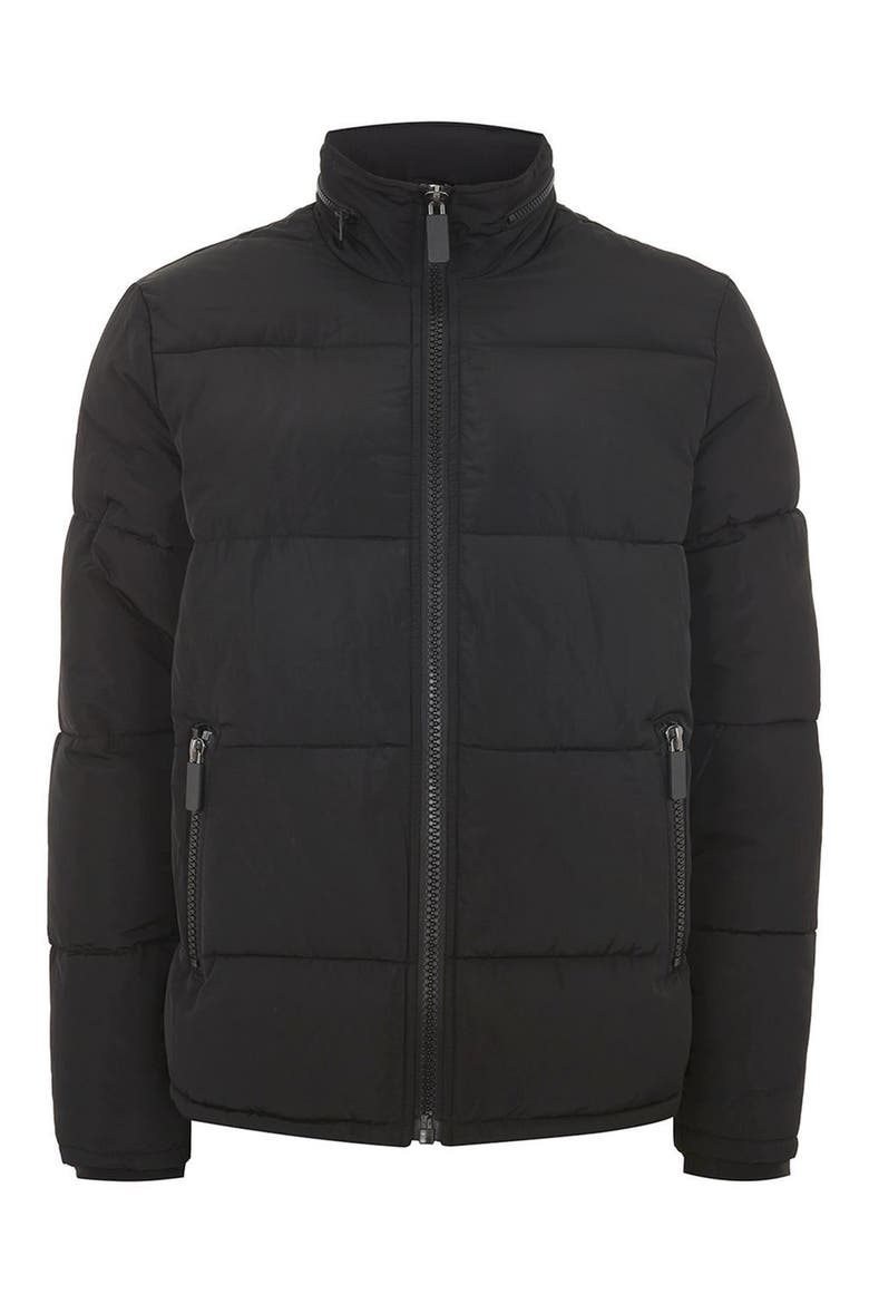 Rex Puffer Jacket, Alternate, color, BLACK