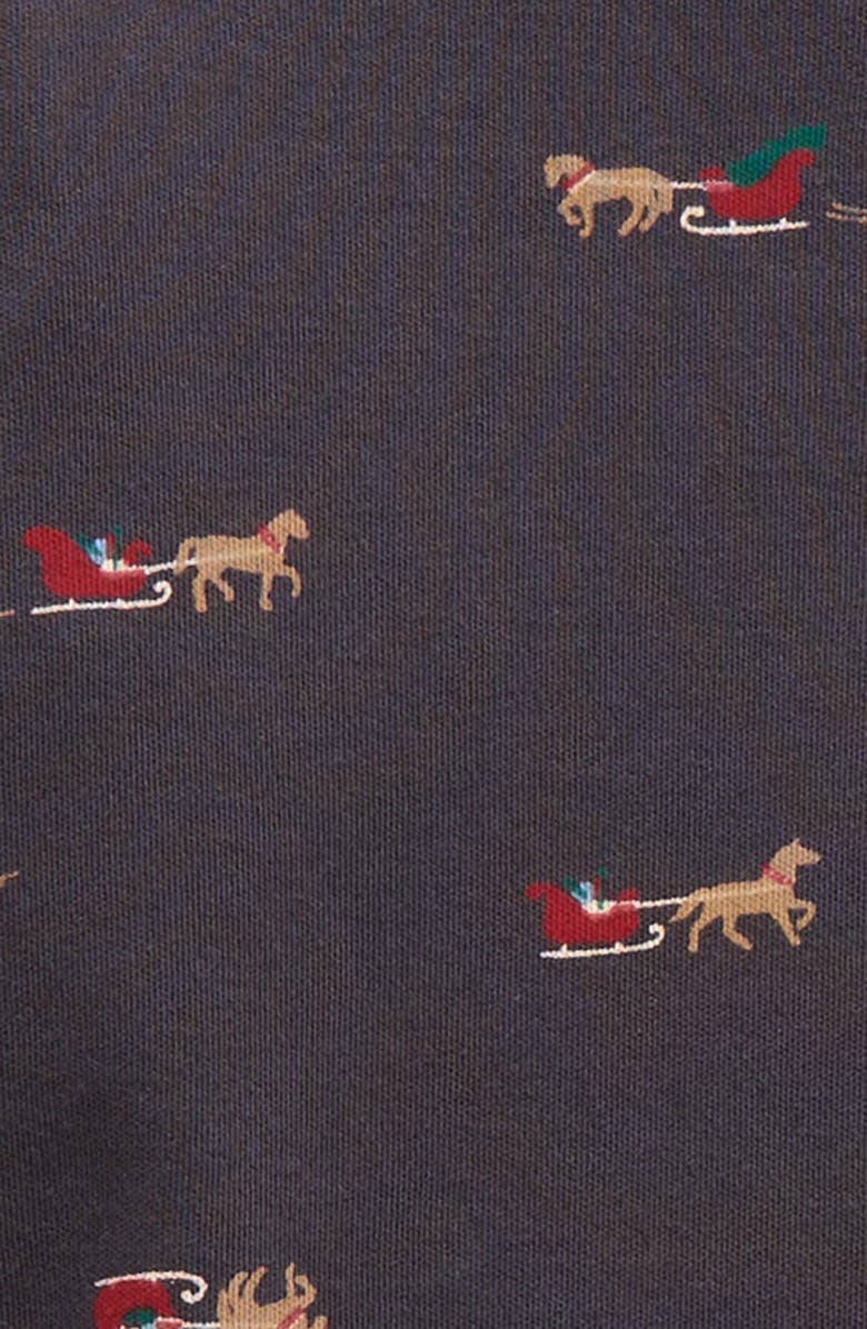 Nordstrom Print Cotton Bodysuit & Joggers Set, Alternate, color, 