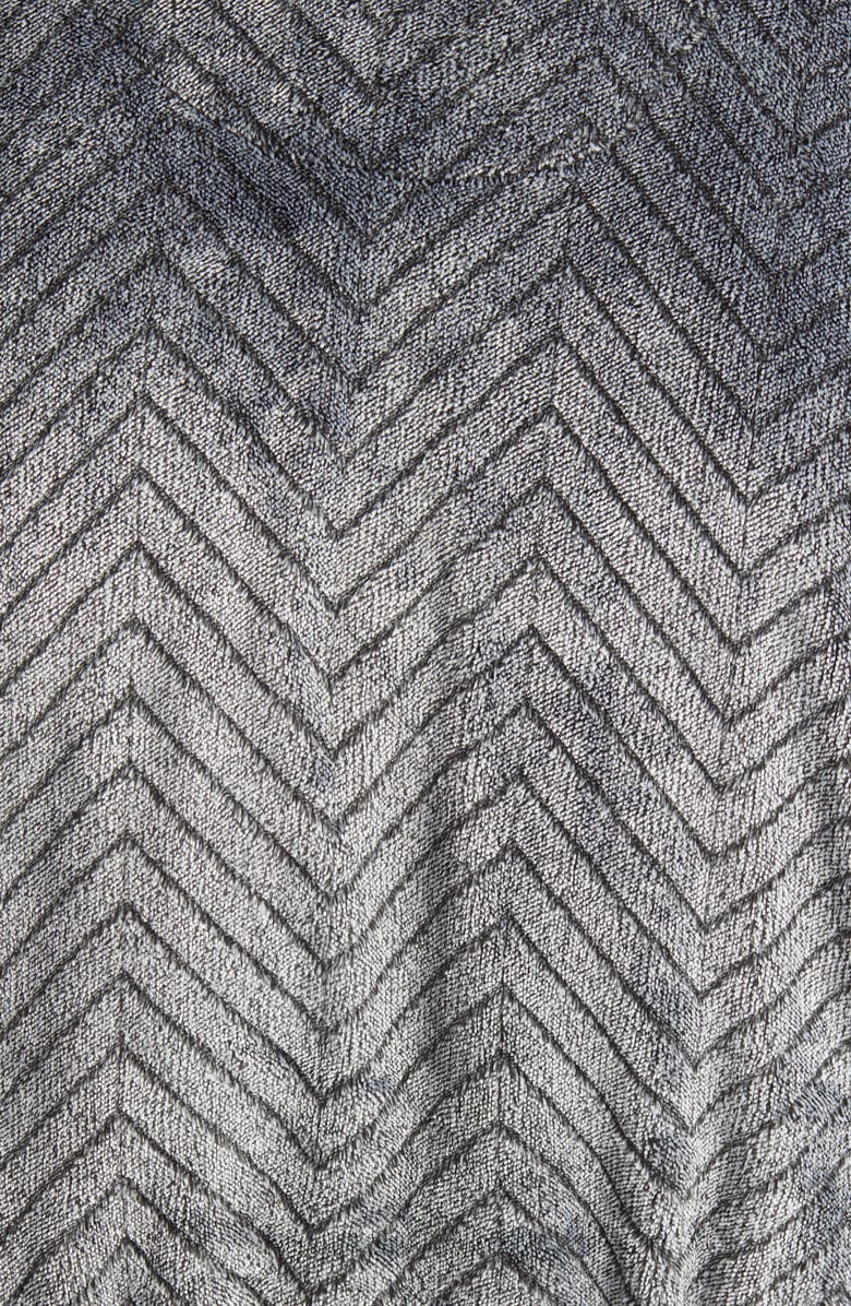 Daniel Buchler Men's Herringbone Plush Fleece Robe, Alternate, color,