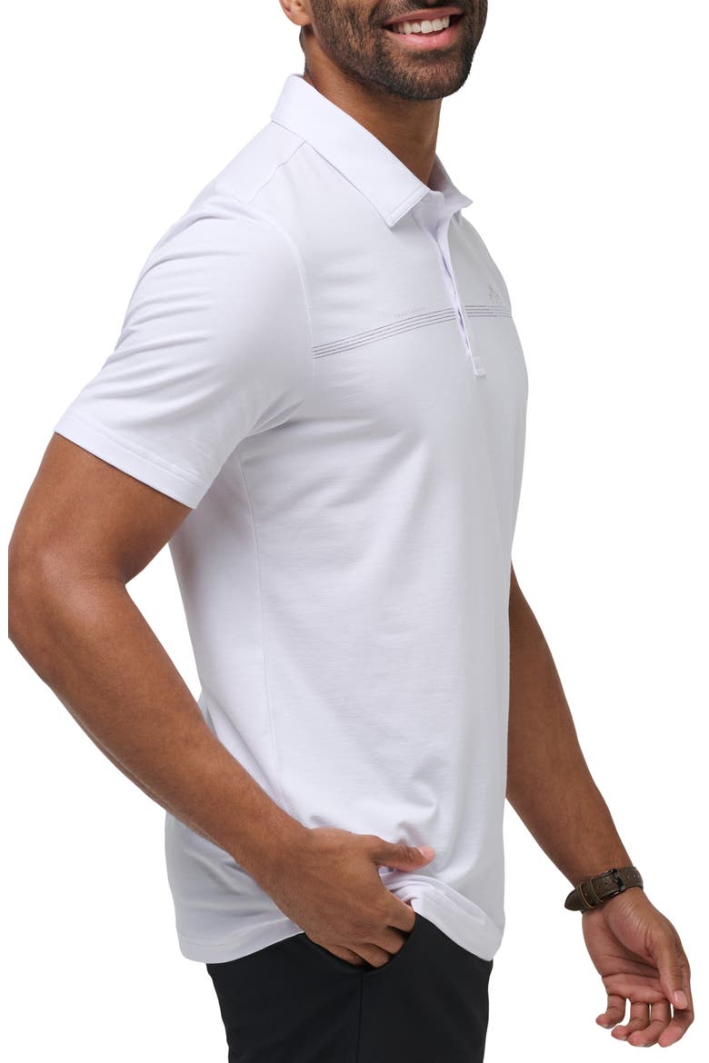 Bay Break Chest Stripe Polo, Alternate, color, WHITE