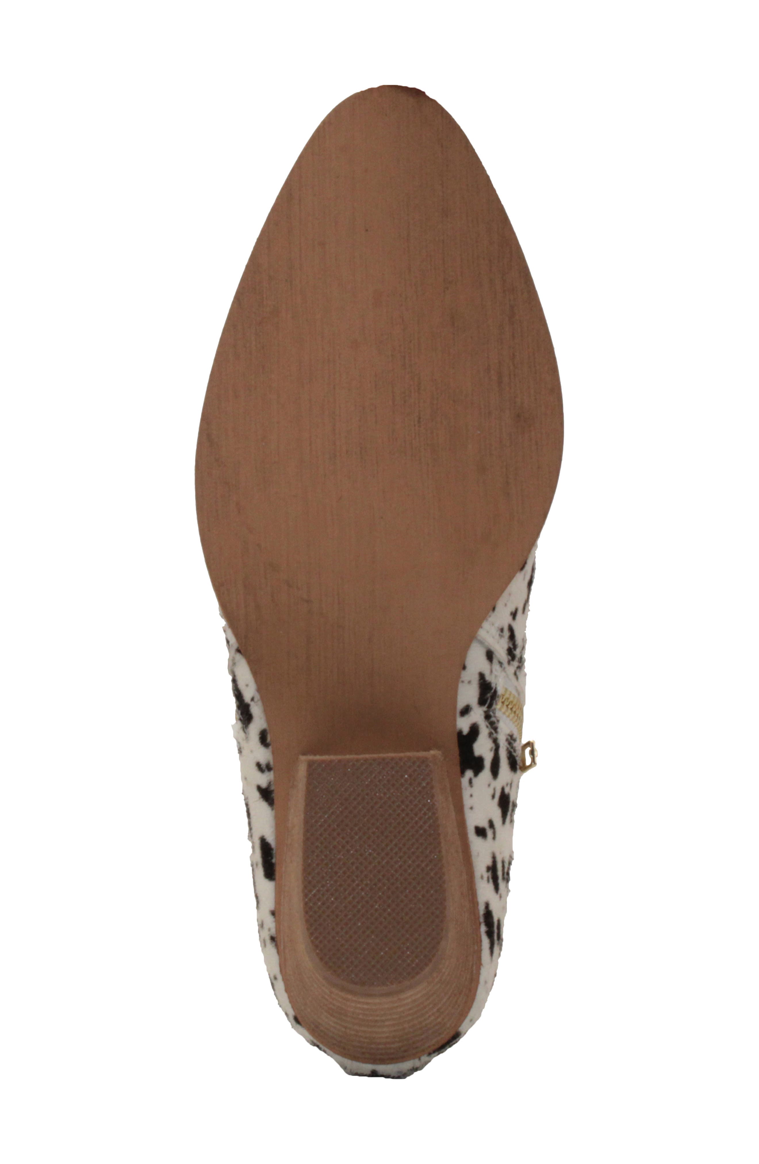Gracemont Bootie, Alternate, color, CHOCOLATE CHIP SPOTS CALF HAIR