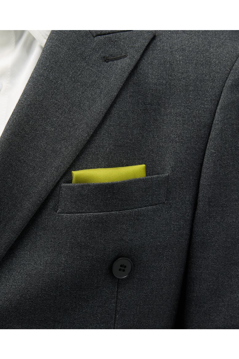 Sophistique Silk Pocket Square, Alternate, color, Mustard