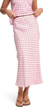 Nobody's Child Alana Polka Dot Slip Skirt