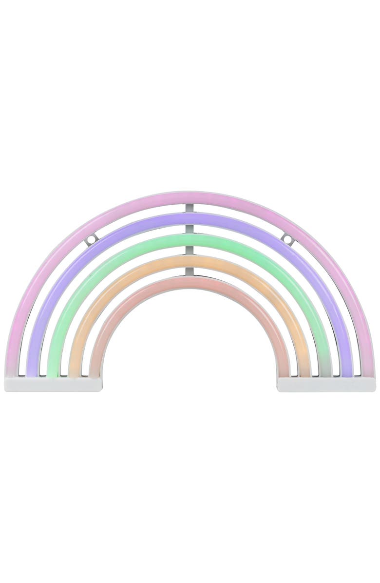 Northlight LED  Rainbow Neon Lighted Wall Art - 12"  - Mutlticolor, Main, color, Multi