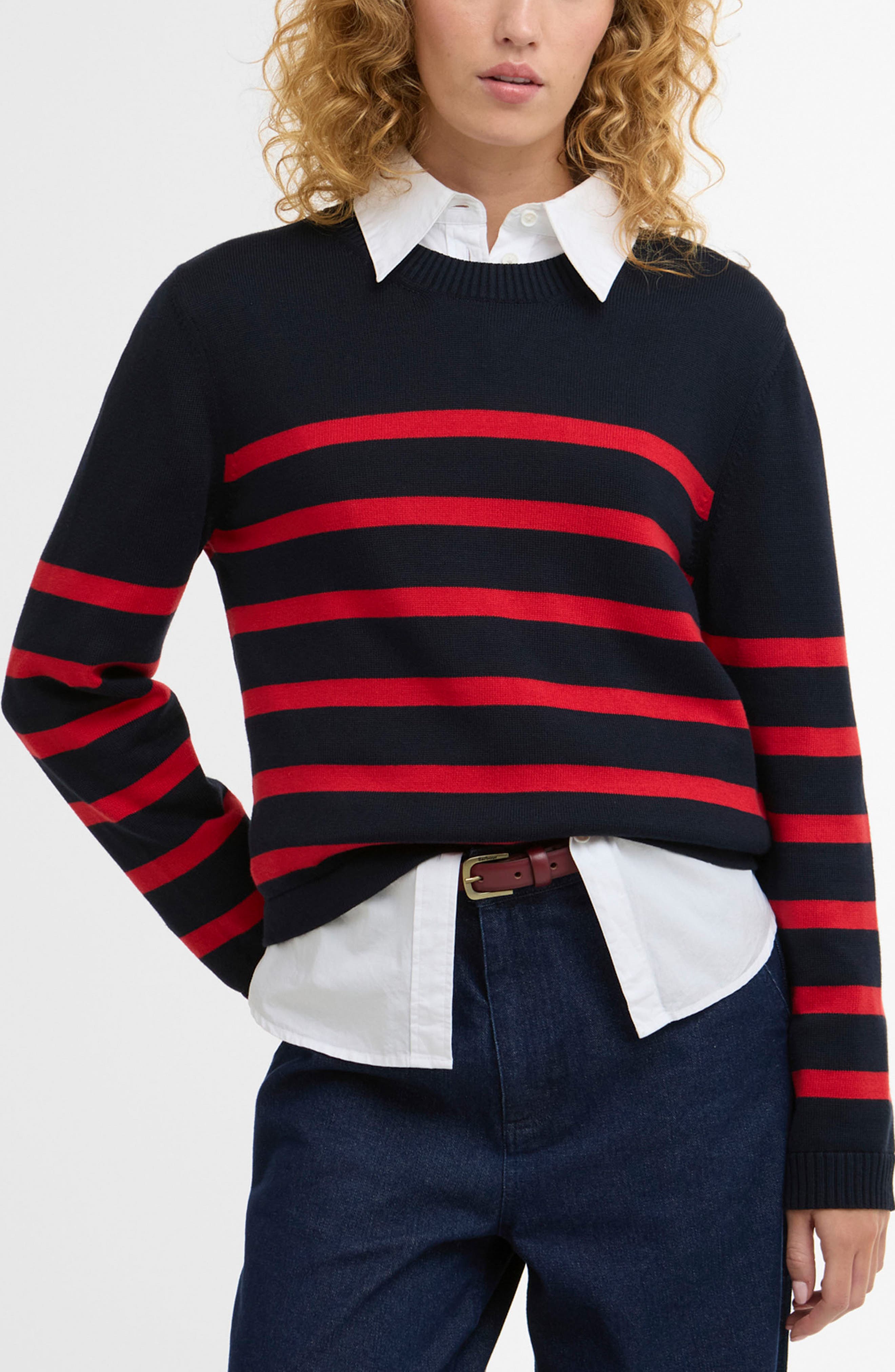 Fern Stripe Sweater - image 3