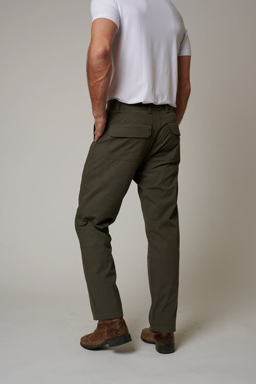 Leisure Lab Cotton Ripstop Pants In Evergaldes