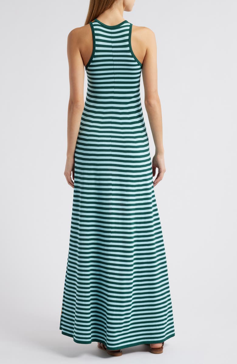 Solid & Striped The Oria Stripe Maxi Dress, Alternate, color, Marmalade  Evergreen/ Sky