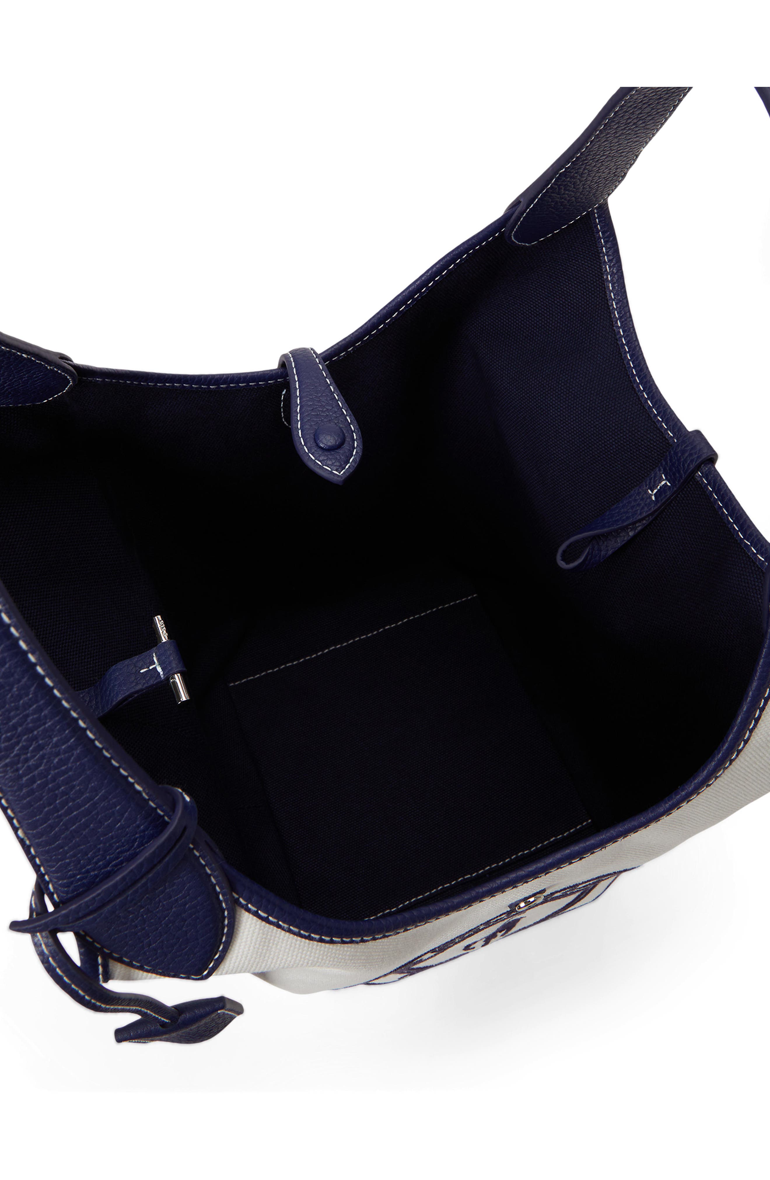 Polo Ralph Lauren Polo Play Crest Canvas Tote, Alternate, color, Paper