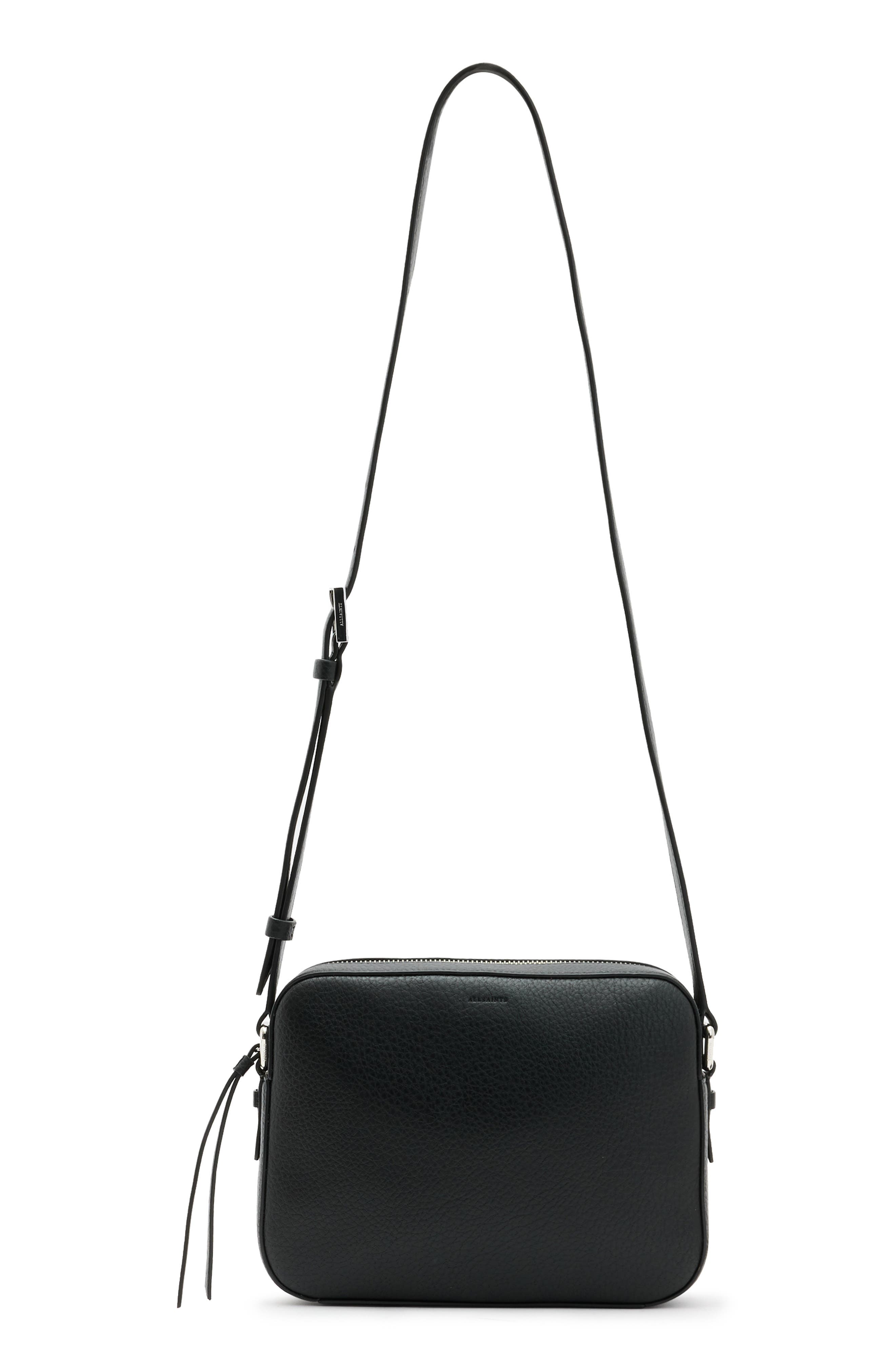 AllSaints Captain Square Crossbody Bag, Main, color, 